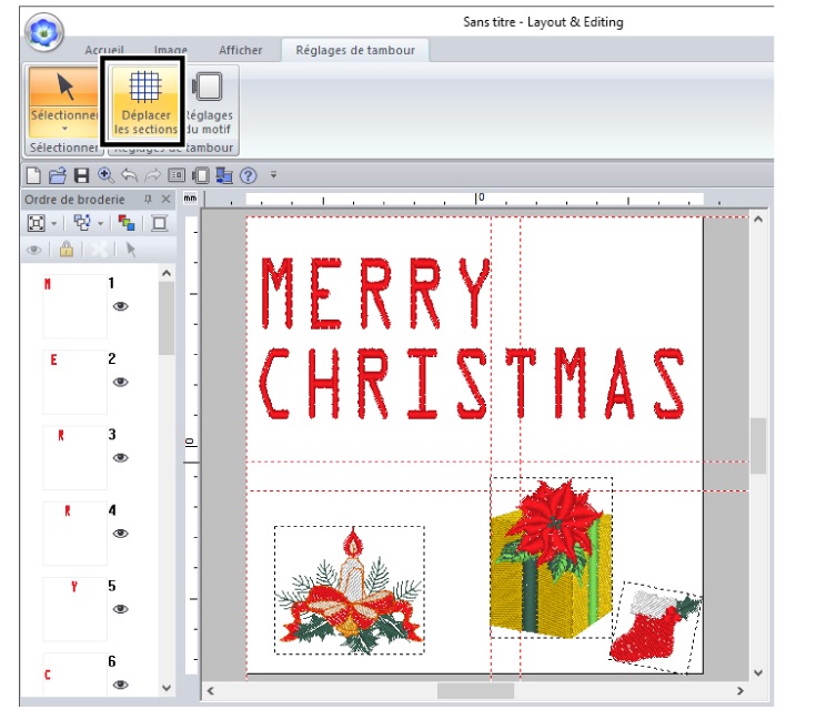 Motif fractionné PE Design 11